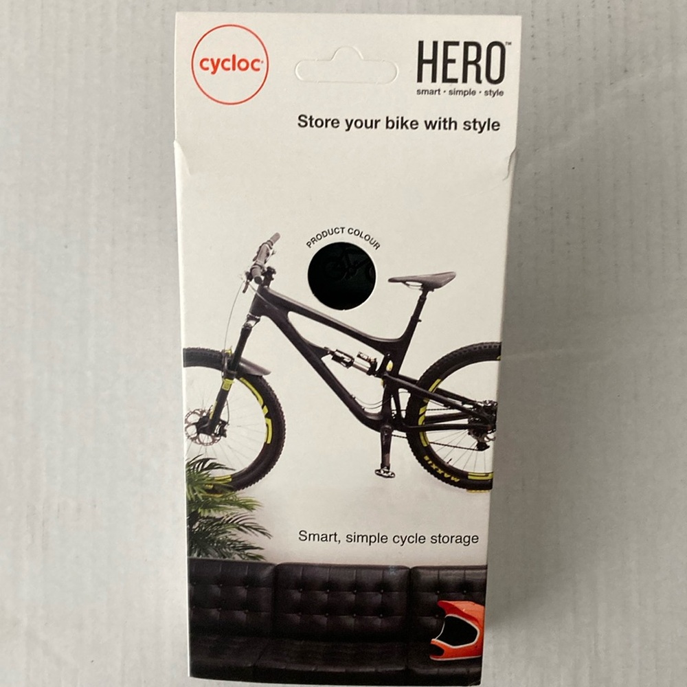 Cycloc Hero- Wall Mount Bike Storage Rack
